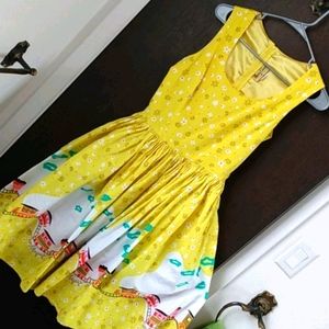 Bon Voyage Mary Blair Pinup Couture Dress